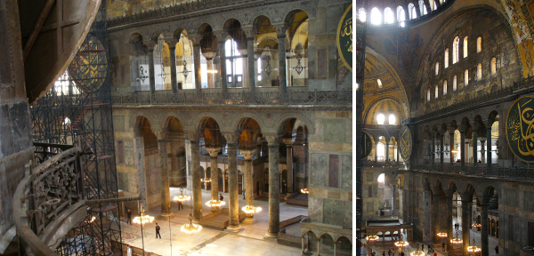 Hagia Sophia interior Istanbul